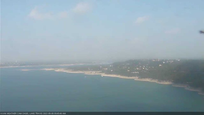 Lake Travis webcam, May 8, 2022 9:45 AM CT