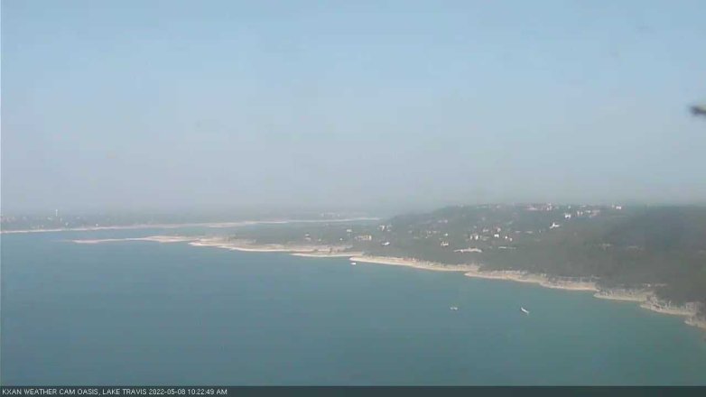 Lake Travis webcam, May 8, 2022 10:25 AM CT