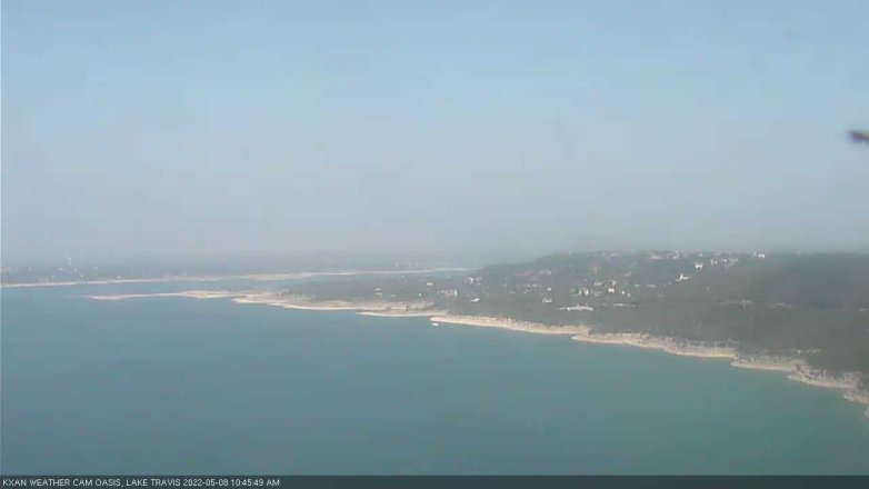 Lake Travis webcam, May 8, 2022 10:45 AM CT