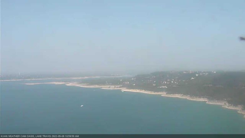 Lake Travis webcam, May 8, 2022 11:00 AM CT