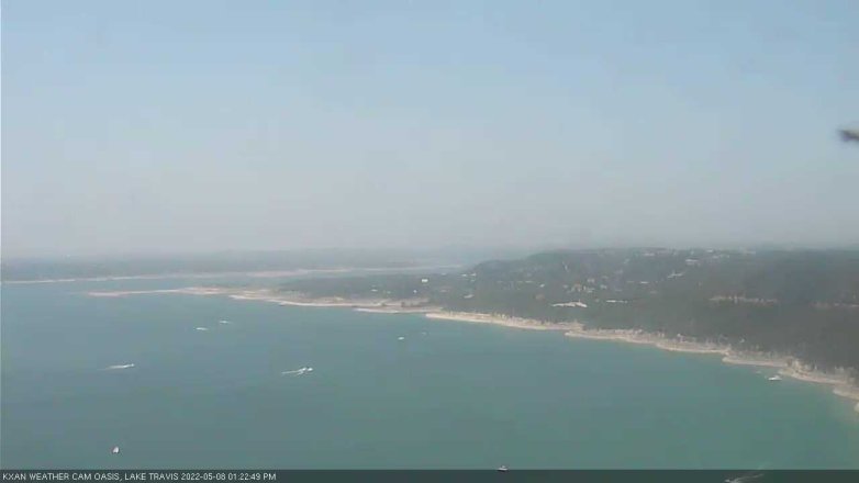 Lake Travis webcam, May 8, 2022 1:25 PM CT