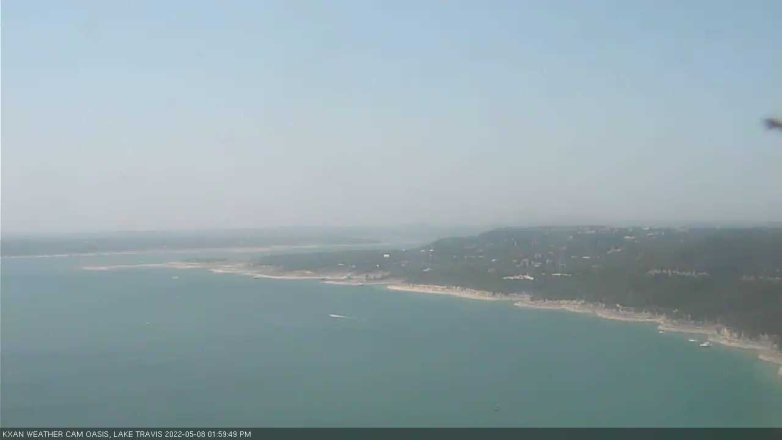 Lake Travis webcam, May 8, 2022 2:00 PM CT