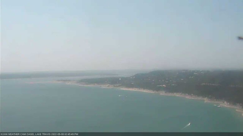 Lake Travis webcam, May 8, 2022 2:45 PM CT