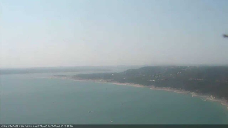 Lake Travis webcam, May 8, 2022 3:25 PM CT