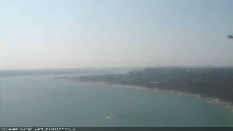 Lake Travis webcam, May 8, 2022 4:00 PM CT