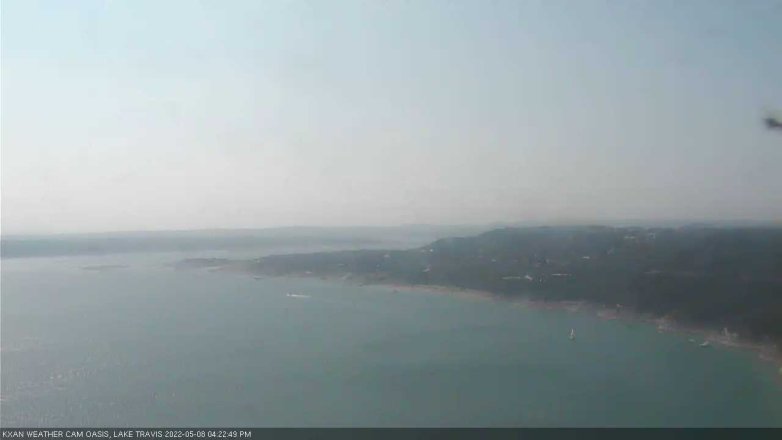 Lake Travis webcam, May 8, 2022 4:25 PM CT