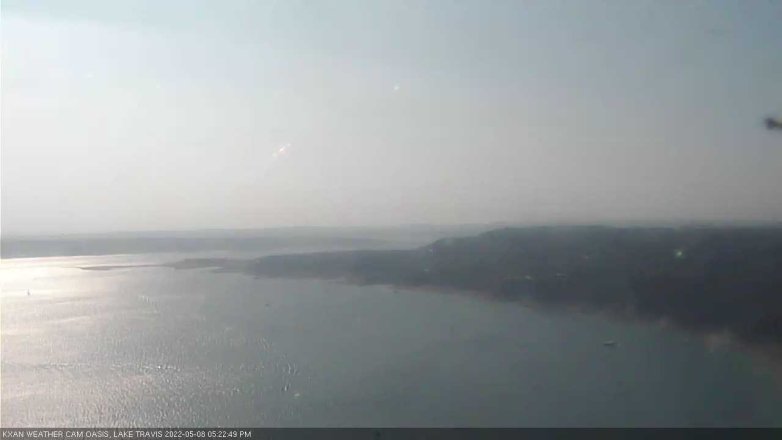 Lake Travis webcam, May 8, 2022 5:25 PM CT