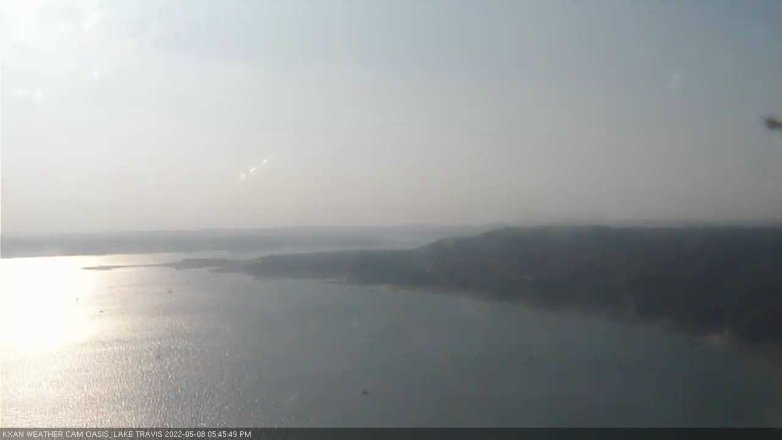 Lake Travis webcam, May 8, 2022 5:45 PM CT