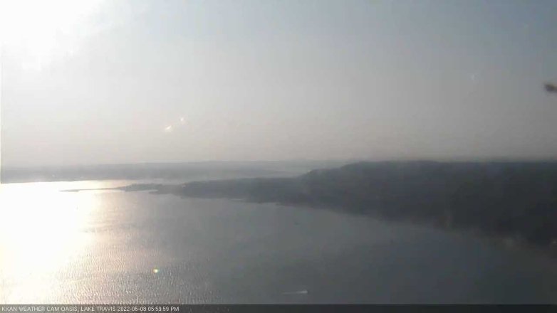 Lake Travis webcam, May 8, 2022 6:00 PM CT