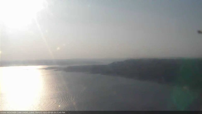 Lake Travis webcam, May 8, 2022 6:25 PM CT