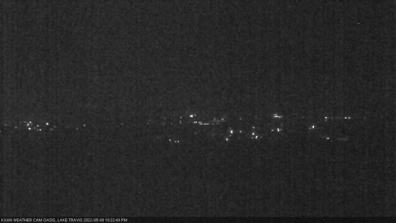 Lake Travis webcam, May 8, 2022 10:25 PM CT