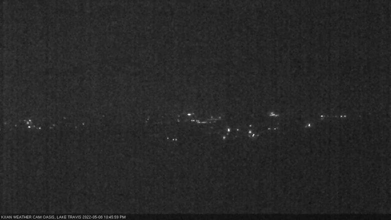 Lake Travis webcam, May 8, 2022 10:45 PM CT