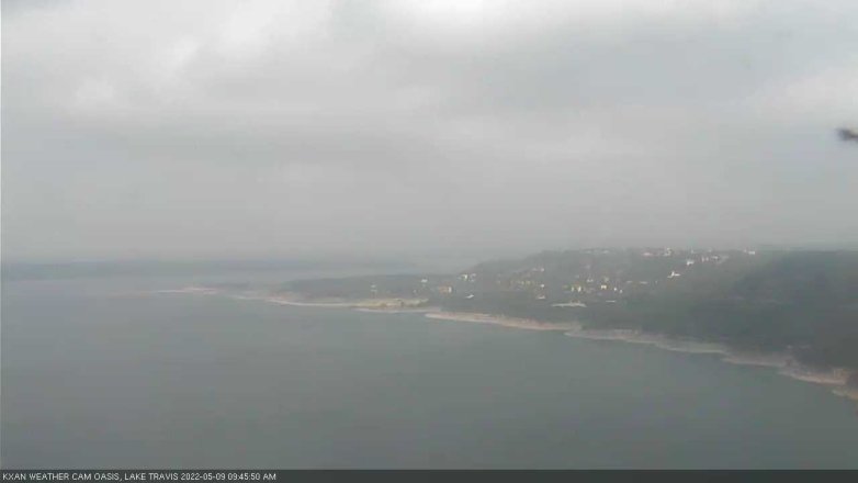 Lake Travis webcam, May 9, 2022 9:45 AM CT