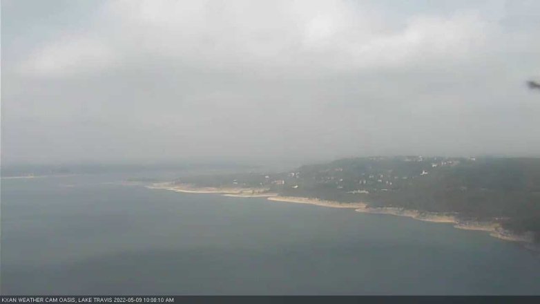 Lake Travis webcam, May 9, 2022 10:00 AM CT