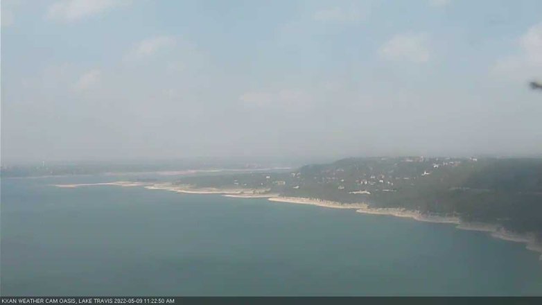 Lake Travis webcam, May 9, 2022 11:25 AM CT
