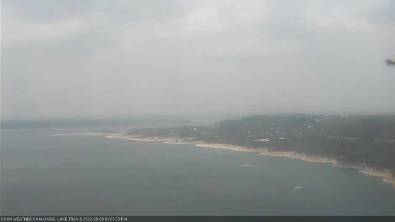 Lake Travis webcam, May 9, 2022 1:00 PM CT