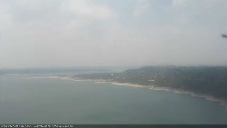 Lake Travis webcam, May 9, 2022 1:45 PM CT