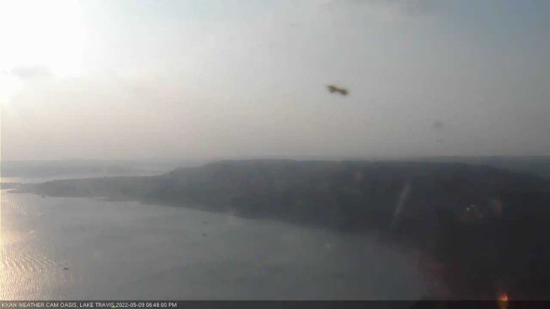 Lake Travis webcam, May 9, 2022 6:45 PM CT