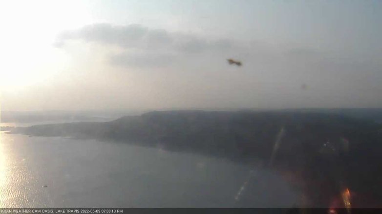 Lake Travis webcam, May 9, 2022 7:00 PM CT