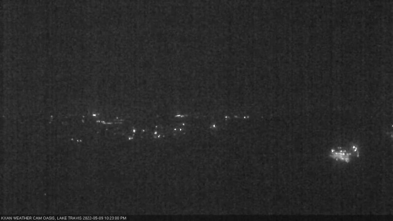Lake Travis webcam, May 9, 2022 10:25 PM CT
