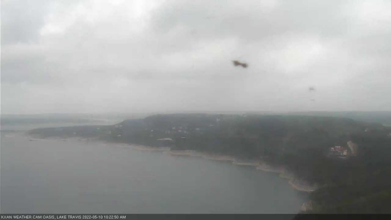 Lake Travis webcam, May 10, 2022 10:25 AM CT