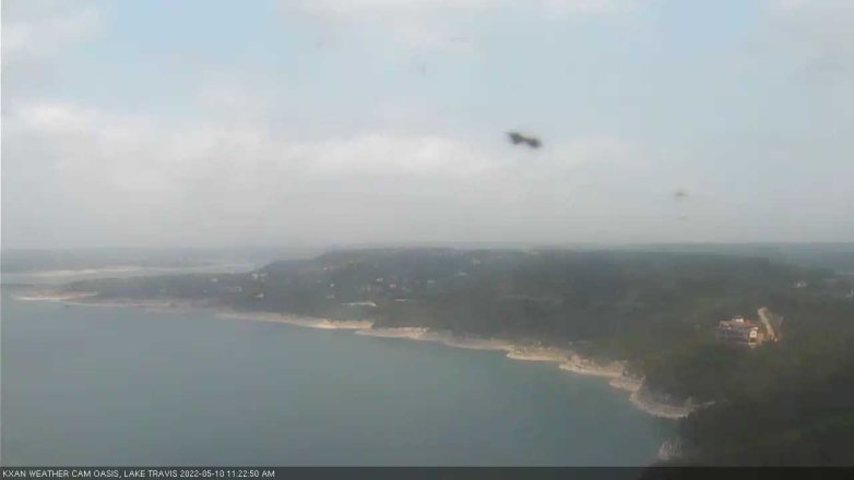 Lake Travis webcam, May 10, 2022 11:25 AM CT