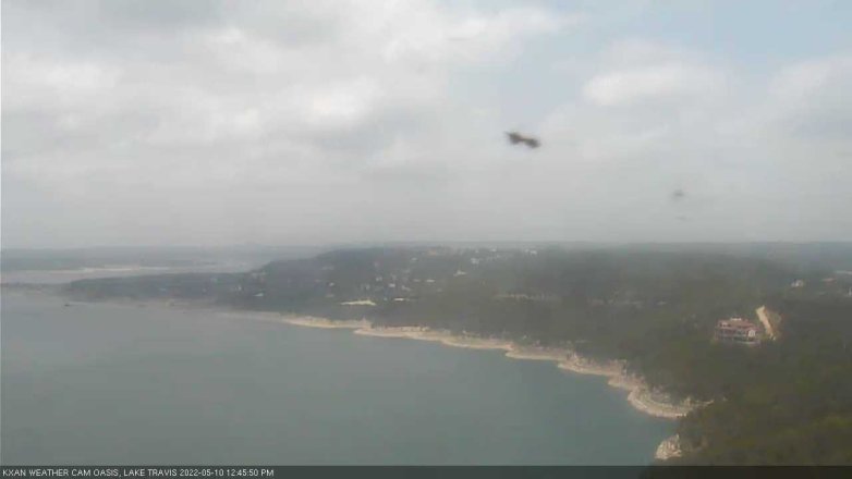 Lake Travis webcam, May 10, 2022 12:45 PM CT