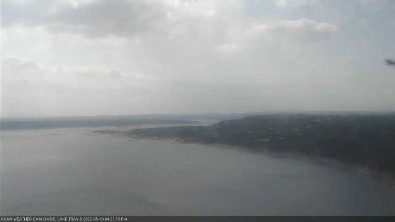 Lake Travis webcam, May 10, 2022 4:25 PM CT