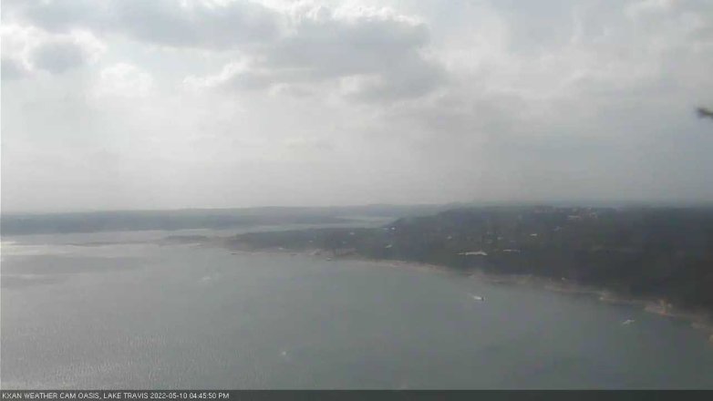 Lake Travis webcam, May 10, 2022 4:45 PM CT