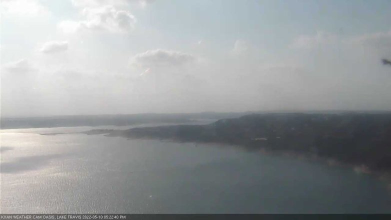 Lake Travis webcam, May 10, 2022 5:25 PM CT