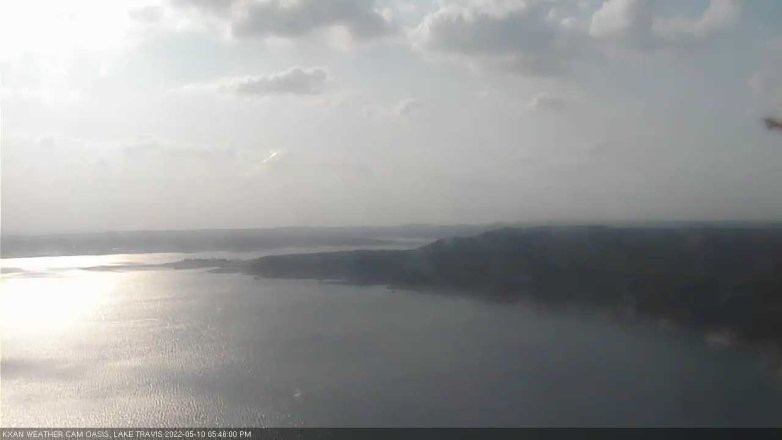 Lake Travis webcam, May 10, 2022 5:45 PM CT