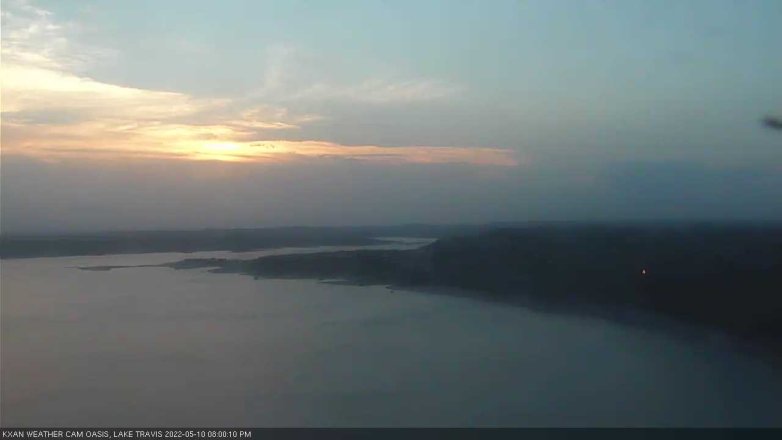 Lake Travis webcam, May 10, 2022 8:00 PM CT