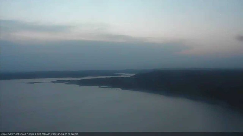 Lake Travis webcam, May 10, 2022 8:25 PM CT