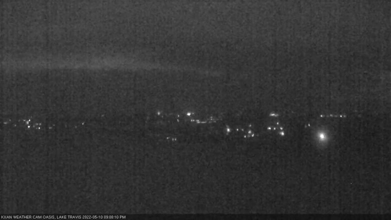 Lake Travis webcam, May 10, 2022 9:00 PM CT