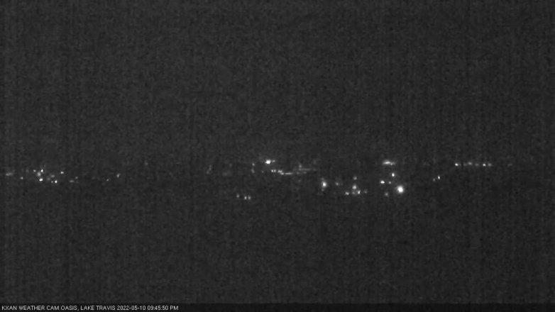 Lake Travis webcam, May 10, 2022 9:45 PM CT