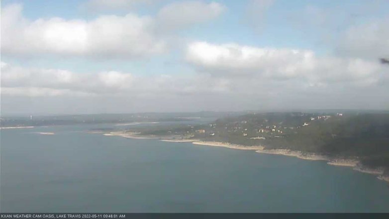 Lake Travis webcam, May 11, 2022 9:45 AM CT