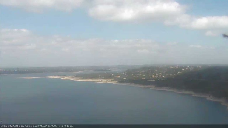 Lake Travis webcam, May 11, 2022 11:25 AM CT