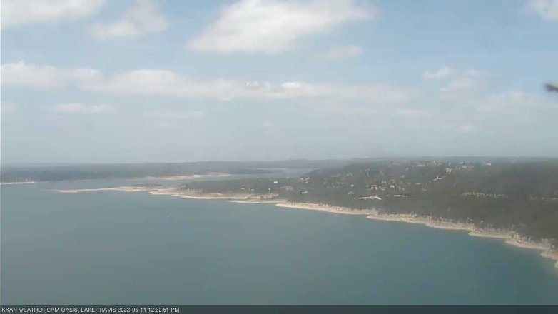Lake Travis webcam, May 11, 2022 12:25 PM CT