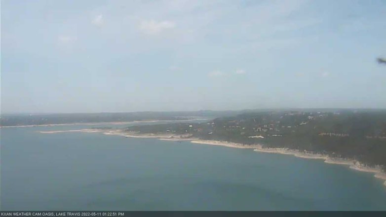 Lake Travis webcam, May 11, 2022 1:25 PM CT