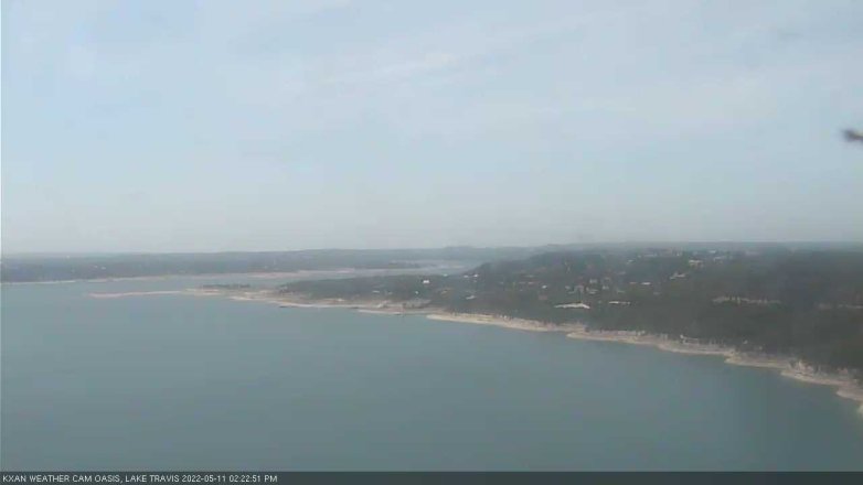 Lake Travis webcam, May 11, 2022 2:25 PM CT