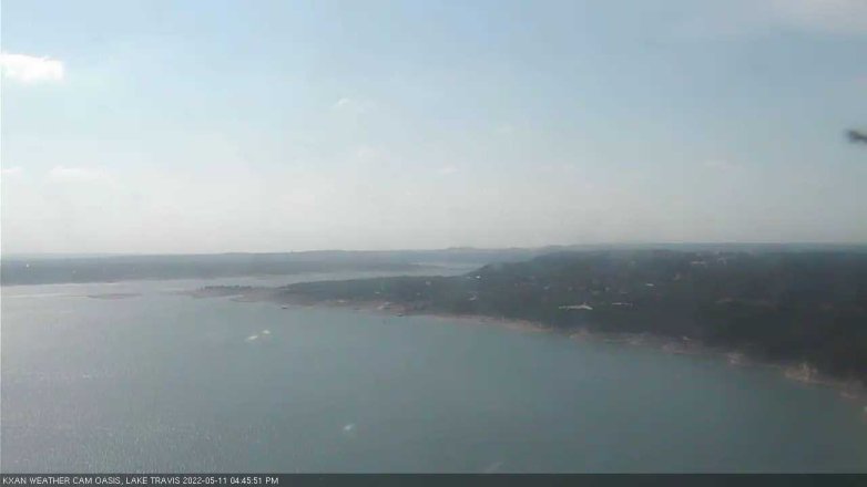 Lake Travis webcam, May 11, 2022 4:45 PM CT