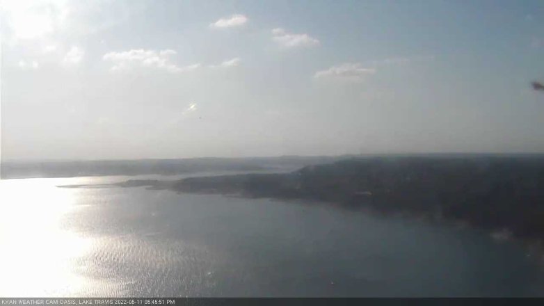 Lake Travis webcam, May 11, 2022 5:45 PM CT