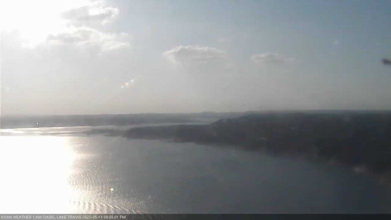 Lake Travis webcam, May 11, 2022 6:00 PM CT