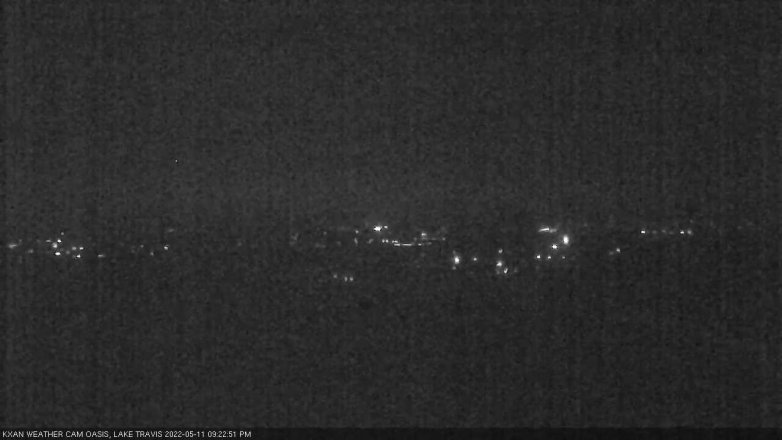 Lake Travis webcam, May 11, 2022 9:25 PM CT