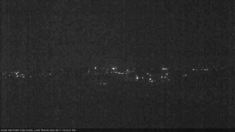 Lake Travis webcam, May 11, 2022 10:25 PM CT