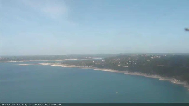 Lake Travis webcam, May 12, 2022 11:25 AM CT