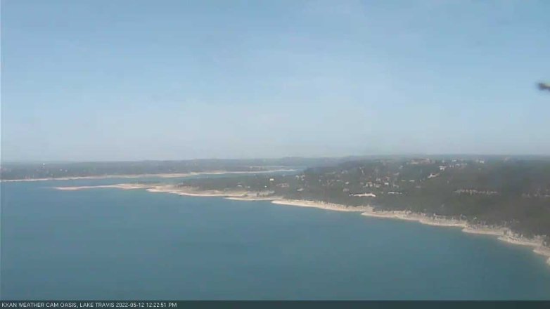 Lake Travis webcam, May 12, 2022 12:25 PM CT