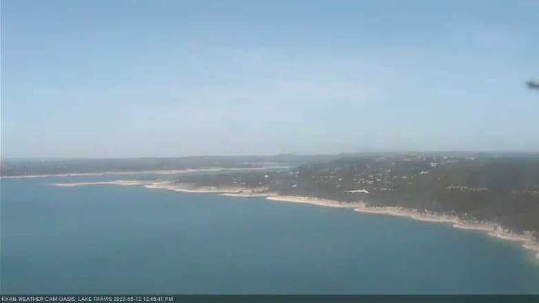 Lake Travis webcam, May 12, 2022 12:45 PM CT
