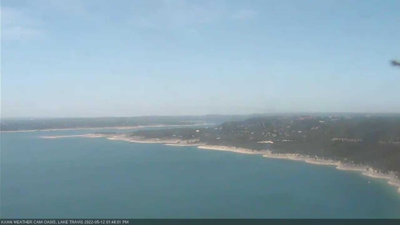 Lake Travis webcam, May 12, 2022 1:45 PM CT