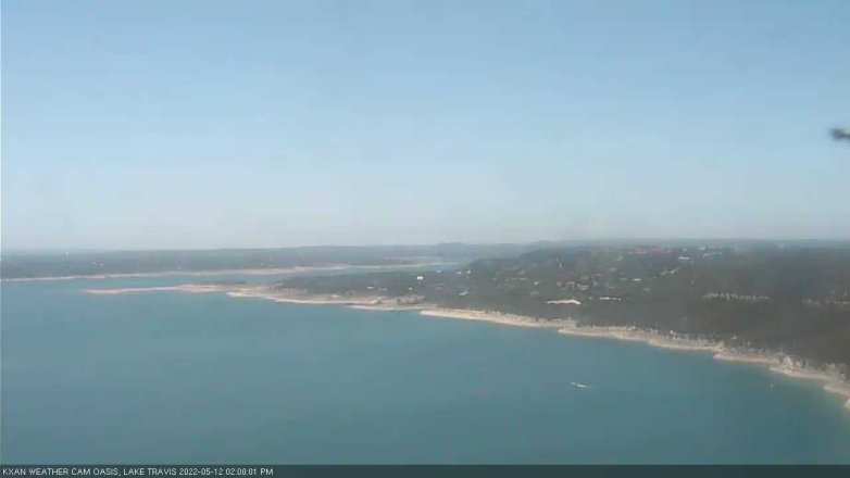 Lake Travis webcam, May 12, 2022 2:00 PM CT